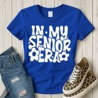 In My Senior Era School Graduation Graduate Women's T-Shirt thumb 3
