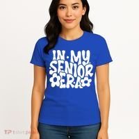 In My Senior Era School Graduation Graduate Women's T-Shirt thumb 4