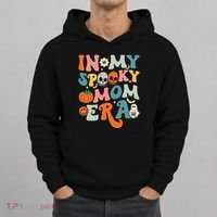 In My Spooky Mom Era Funny Halloween Groovy Hoodie thumb 0