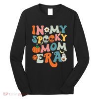 In My Spooky Mom Era Funny Halloween Groovy Long Sleeve Shirt thumb 0