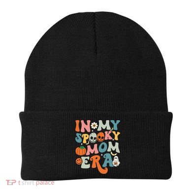 In My Spooky Mom Era Funny Halloween Groovy Beanie