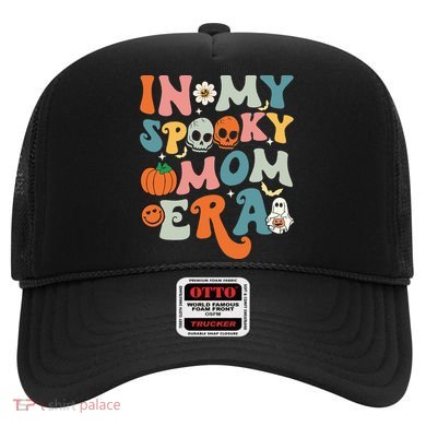 In My Spooky Mom Era Funny Halloween Groovy Hat