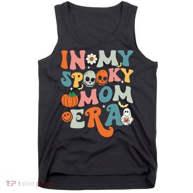 In My Spooky Mom Era Funny Halloween Groovy Tank Top