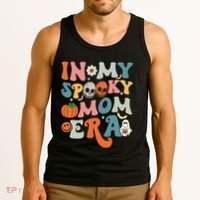 In My Spooky Mom Era Funny Halloween Groovy Tank Top thumb 3