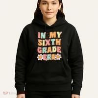 In My Sixth Grade Era Cute Groovy 6th Grade Back To School Gift Hoodie thumb 5