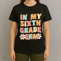 In My Sixth Grade Era Cute Groovy 6th Grade Back To School Gift T-Shirt thumb 4