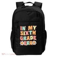 In My Sixth Grade Era Cute Groovy 6th Grade Back To School Gift Backpack thumb 0