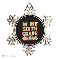 In My Sixth Grade Era Cute Groovy 6th Grade Back To School Gift Ornament thumb 0