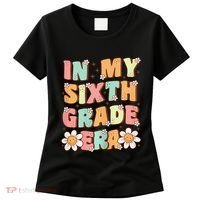 In My Sixth Grade Era Cute Groovy 6th Grade Back To School Gift Women's T-Shirt thumb 0