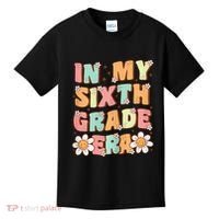 In My Sixth Grade Era Cute Groovy 6th Grade Back To School Gift Kids T-Shirt thumb 0