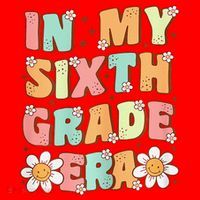In My Sixth Grade Era Cute Groovy 6th Grade Back To School Gift Santa Hat thumb 1