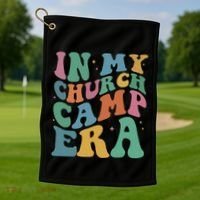 In My Summer Camp Era Golf Towel thumb 1