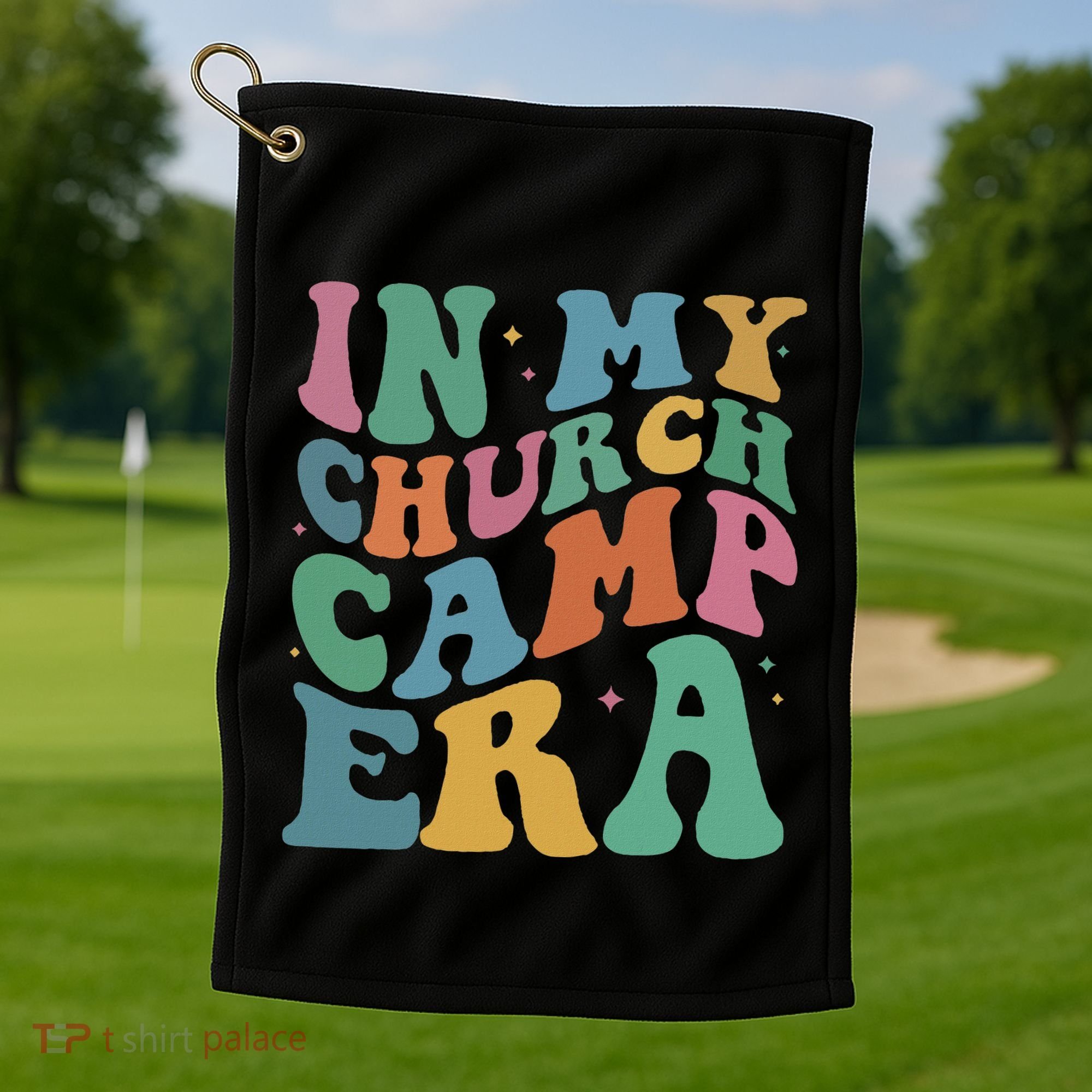 In My Summer Camp Era Golf Towel