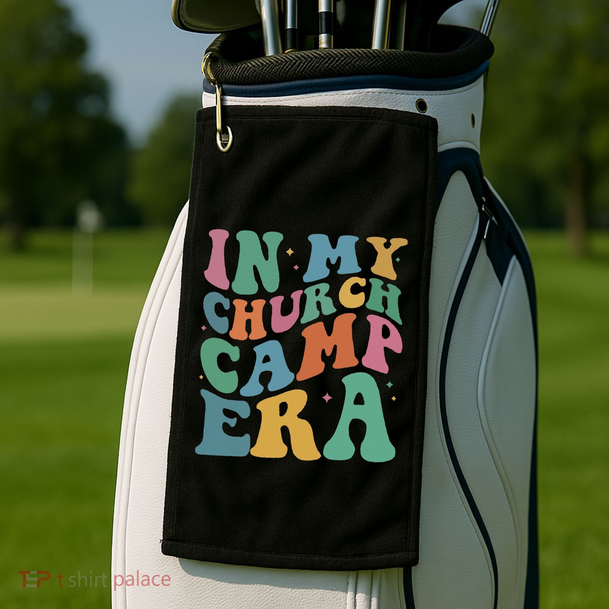 In My Summer Camp Era Golf Towel