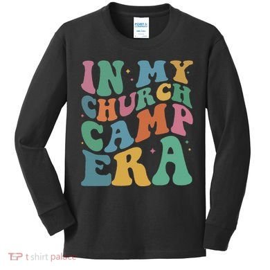 In My Summer Camp Era Kids Long Sleeve Shirt