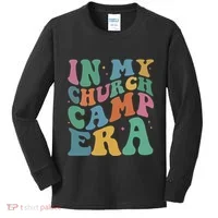 In My Summer Camp Era Kids Long Sleeve Shirt thumb 0