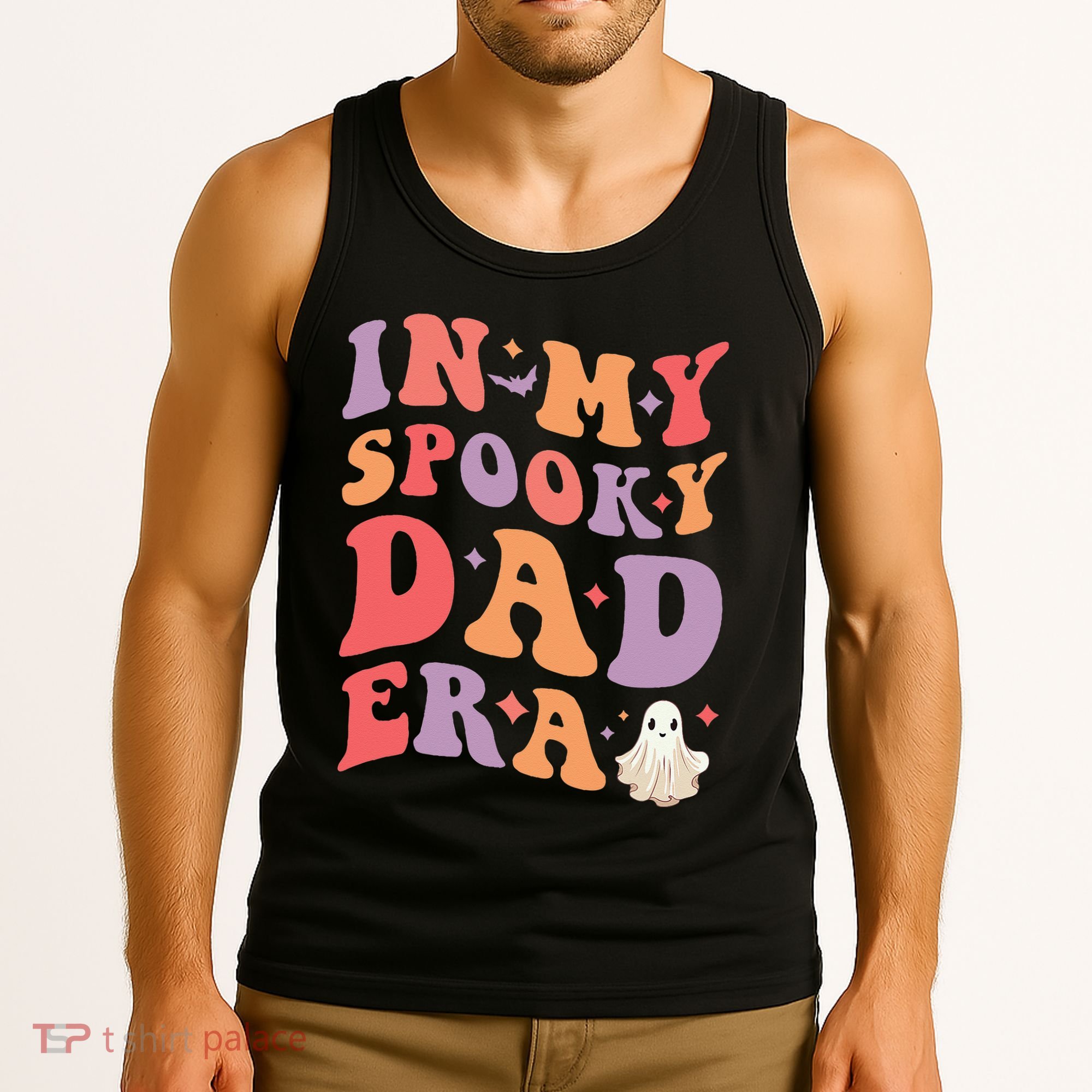 In My Spooky Dad Era Halloween Funny Father Tank Top