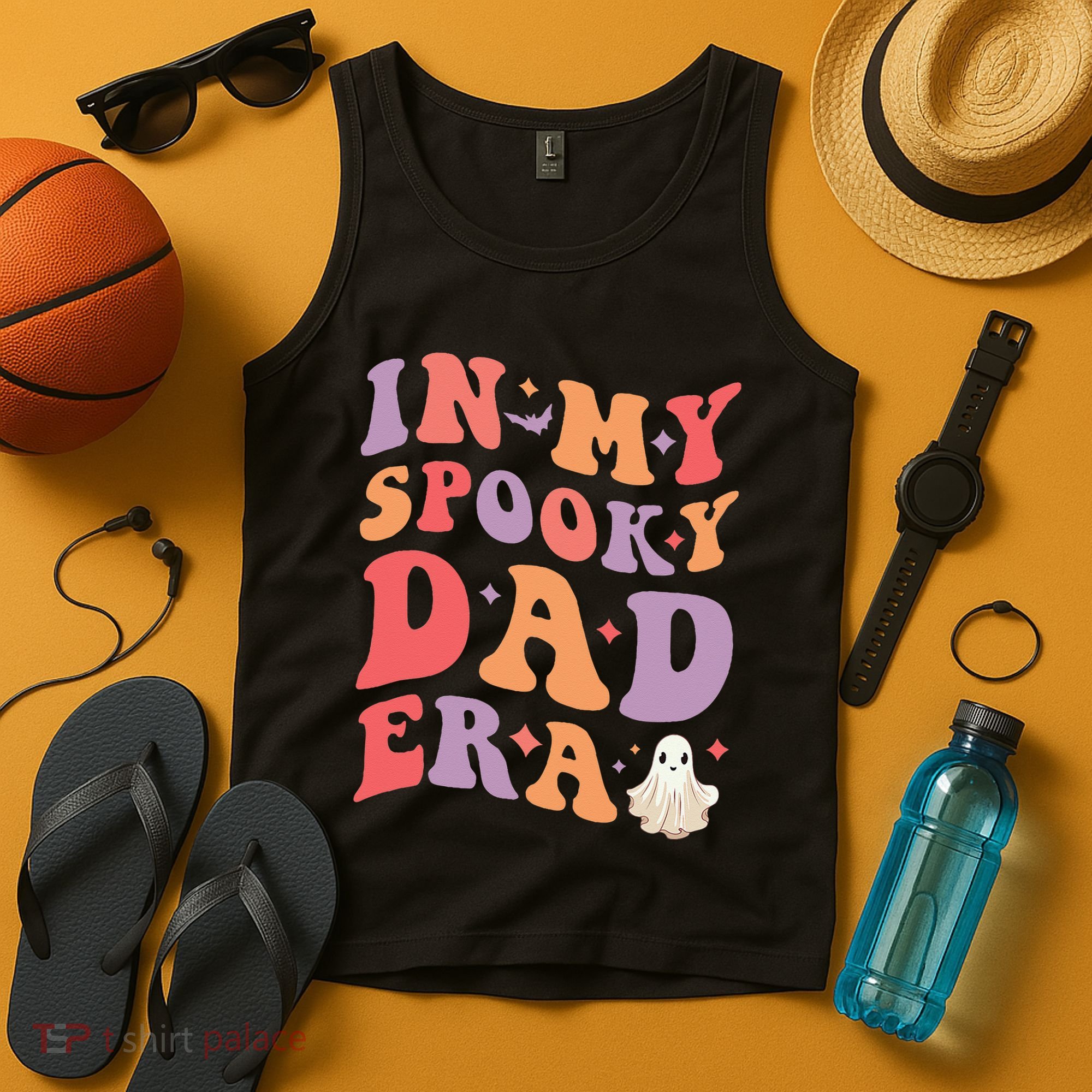 In My Spooky Dad Era Halloween Funny Father Tank Top