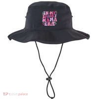 In My Spooky Mama Era Ghost Groovy Halloween Trick Or Treat Great Gift Bucket Hat thumb 0