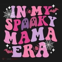 In My Spooky Mama Era Ghost Groovy Halloween Trick Or Treat Great Gift Bucket Hat thumb 4