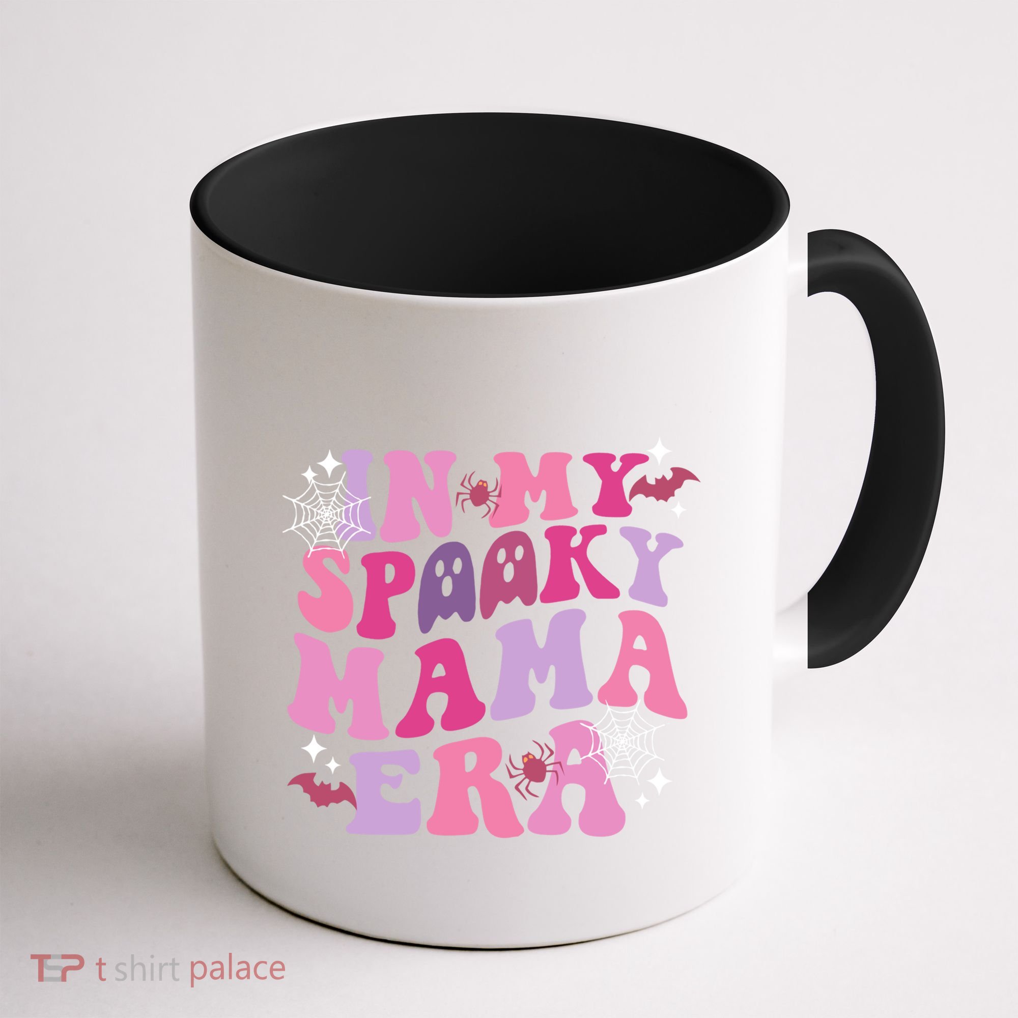 In My Spooky Mama Era Ghost Groovy Halloween Trick Or Treat Great Gift Coffee Mug