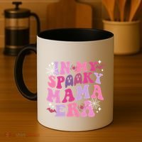 In My Spooky Mama Era Ghost Groovy Halloween Trick Or Treat Great Gift Coffee Mug thumb 4