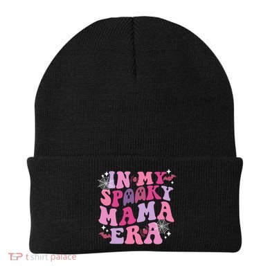 In My Spooky Mama Era Ghost Groovy Halloween Trick Or Treat Great Gift Beanie