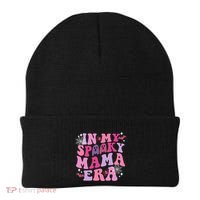 In My Spooky Mama Era Ghost Groovy Halloween Trick Or Treat Great Gift Beanie thumb 0