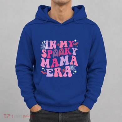 In My Spooky Mama Era Ghost Groovy Halloween Trick Or Treat Great Gift Hoodie