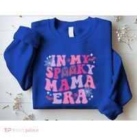 In My Spooky Mama Era Ghost Groovy Halloween Trick Or Treat Great Gift Sweatshirt thumb 2