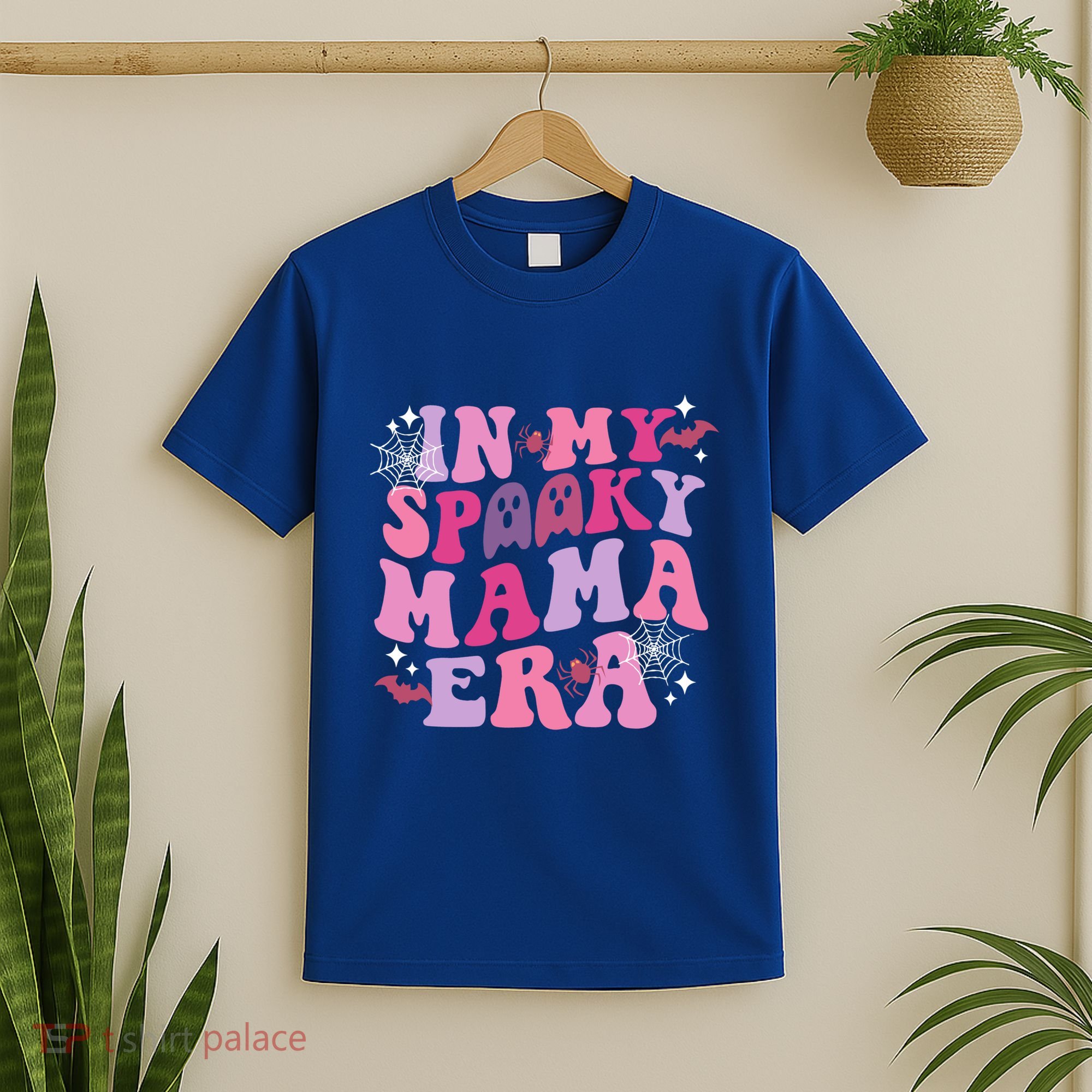 In My Spooky Mama Era Ghost Groovy Halloween Trick Or Treat Great Gift T-Shirt