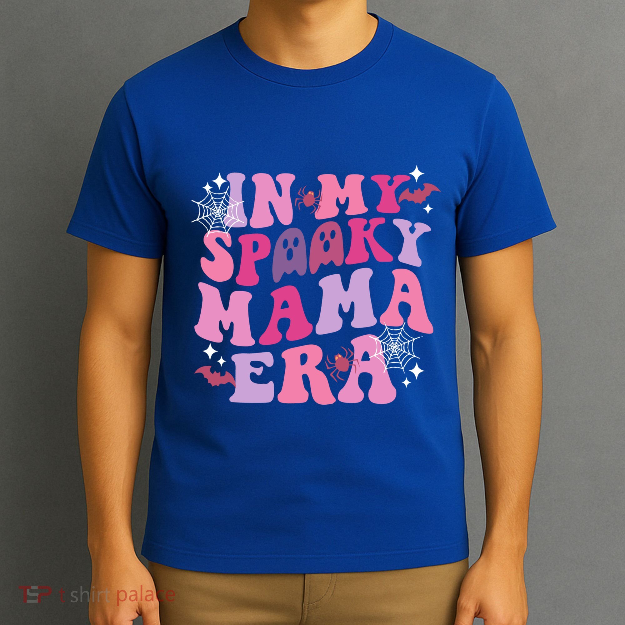 In My Spooky Mama Era Ghost Groovy Halloween Trick Or Treat Great Gift T-Shirt