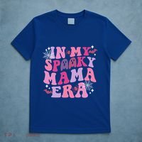 In My Spooky Mama Era Ghost Groovy Halloween Trick Or Treat Great Gift T-Shirt thumb 5