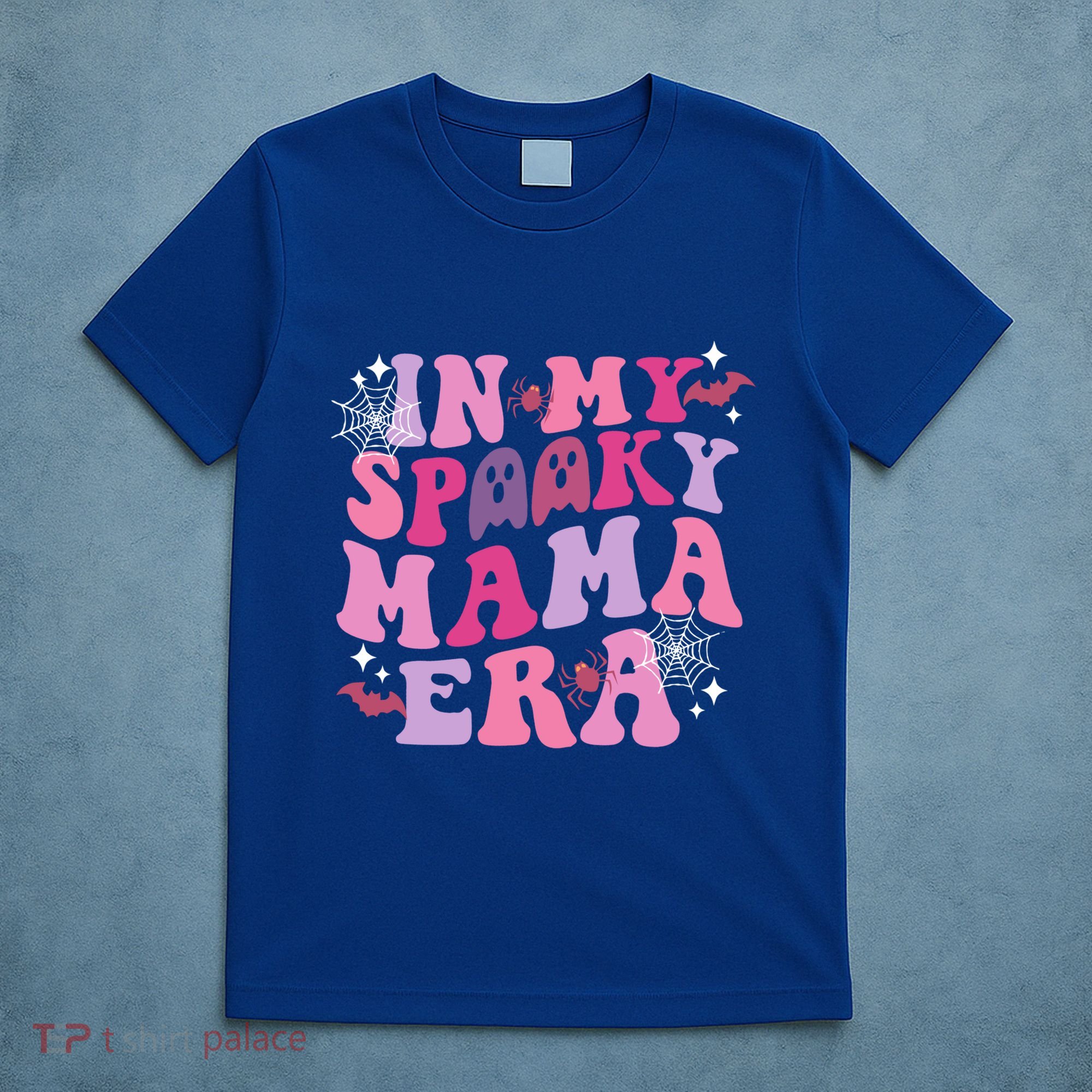 In My Spooky Mama Era Ghost Groovy Halloween Trick Or Treat Great Gift T-Shirt