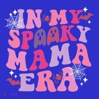 In My Spooky Mama Era Ghost Groovy Halloween Trick Or Treat Great Gift T-Shirt thumb 7
