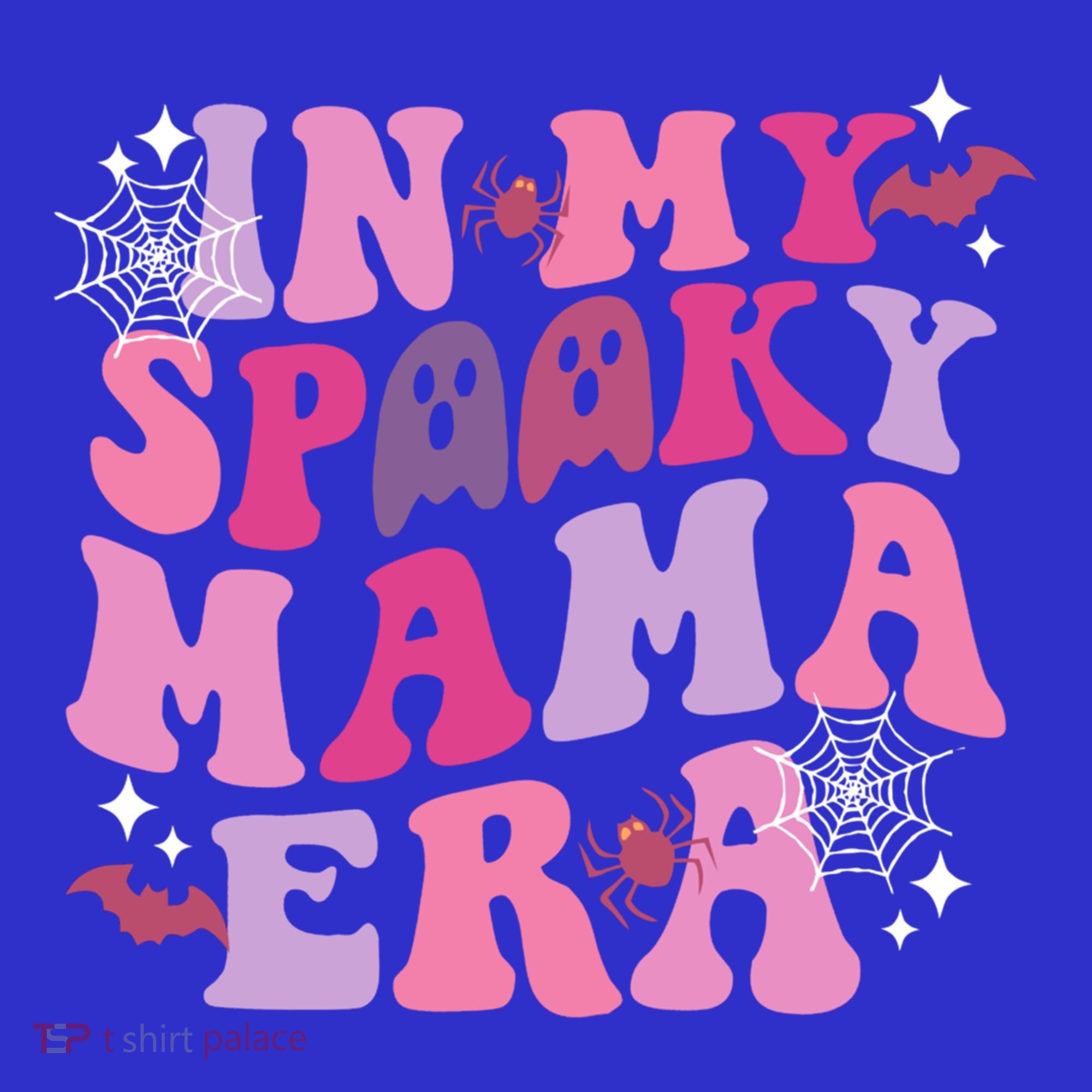 In My Spooky Mama Era Ghost Groovy Halloween Trick Or Treat Great Gift T-Shirt