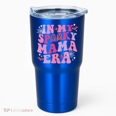 In My Spooky Mama Era Ghost Groovy Halloween Trick Or Treat Great Gift Tumbler