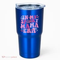 In My Spooky Mama Era Ghost Groovy Halloween Trick Or Treat Great Gift Tumbler thumb 0