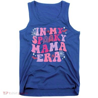 In My Spooky Mama Era Ghost Groovy Halloween Trick Or Treat Great Gift Tank Top