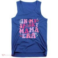 In My Spooky Mama Era Ghost Groovy Halloween Trick Or Treat Great Gift Tank Top thumb 0