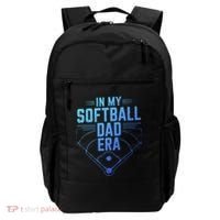 In My Softball Dad Era Softball Team Dad Softball Dads Gift Backpack thumb 0