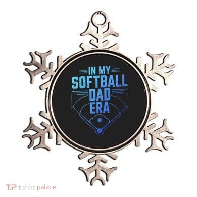 In My Softball Dad Era Softball Team Dad Softball Dads Gift Ornament