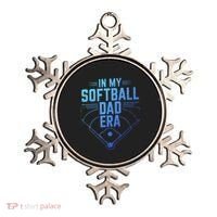 In My Softball Dad Era Softball Team Dad Softball Dads Gift Ornament thumb 0