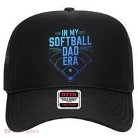 In My Softball Dad Era Softball Team Dad Softball Dads Gift Hat thumb 0