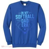 In My Softball Dad Era Softball Team Dad Softball Dads Gift Sweatshirt thumb 0