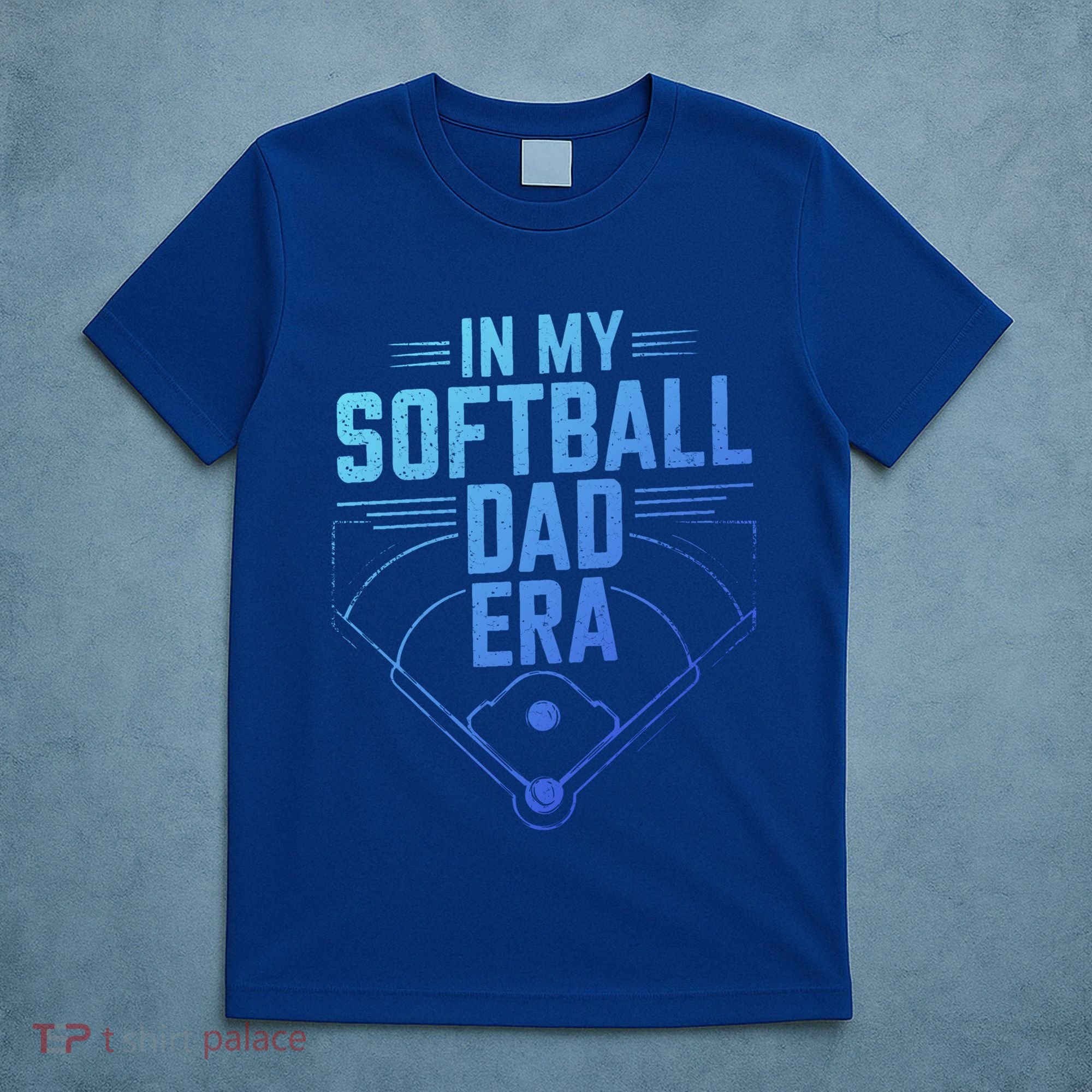 In My Softball Dad Era Softball Team Dad Softball Dads Gift T-Shirt