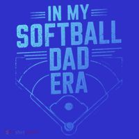 In My Softball Dad Era Softball Team Dad Softball Dads Gift Coaster thumb 2