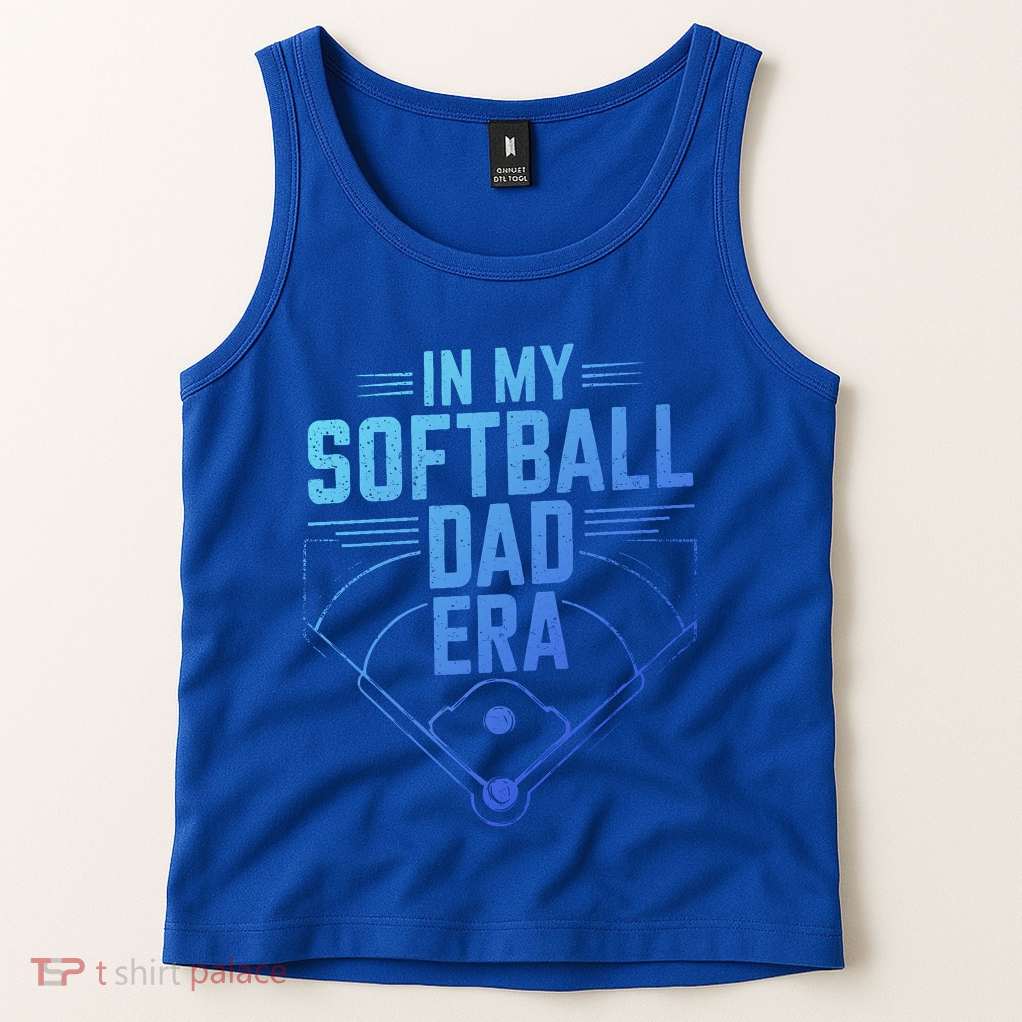 In My Softball Dad Era Softball Team Dad Softball Dads Gift Tank Top