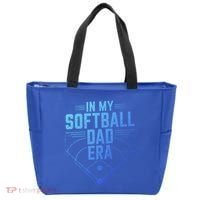 In My Softball Dad Era Softball Team Dad Softball Dads Gift Tote Bag thumb 0