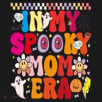 In My Spooky Mom Era – Halloween Vibes Gift Pajama Set thumb 2